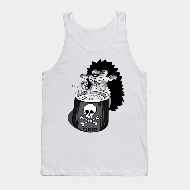 hedgehog cooks poison Tank Top by Shvetsov